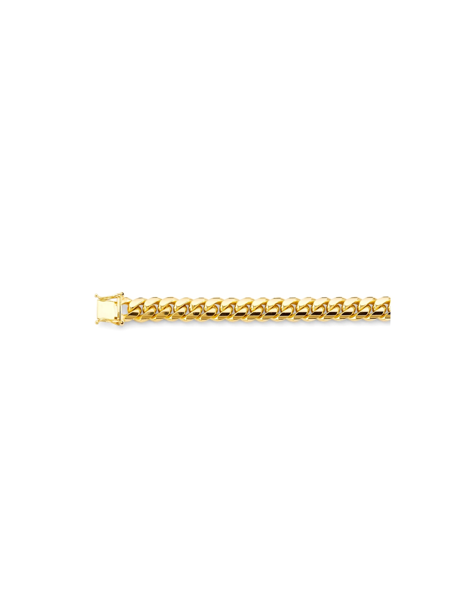 14KY SOLID MIAMI CUBAN CHAIN - 5