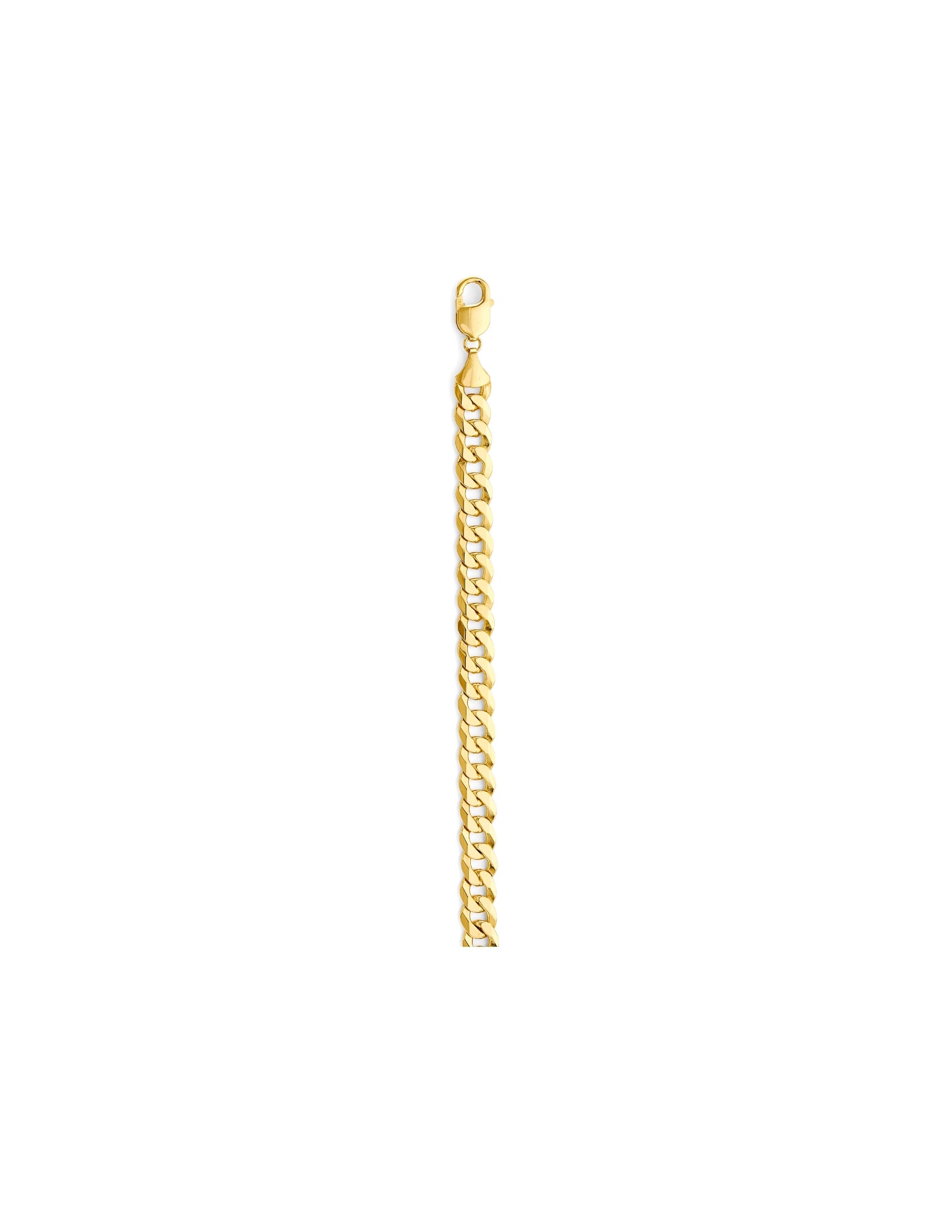 14KY SOLID BEVELLED CURB CHAIN - 2