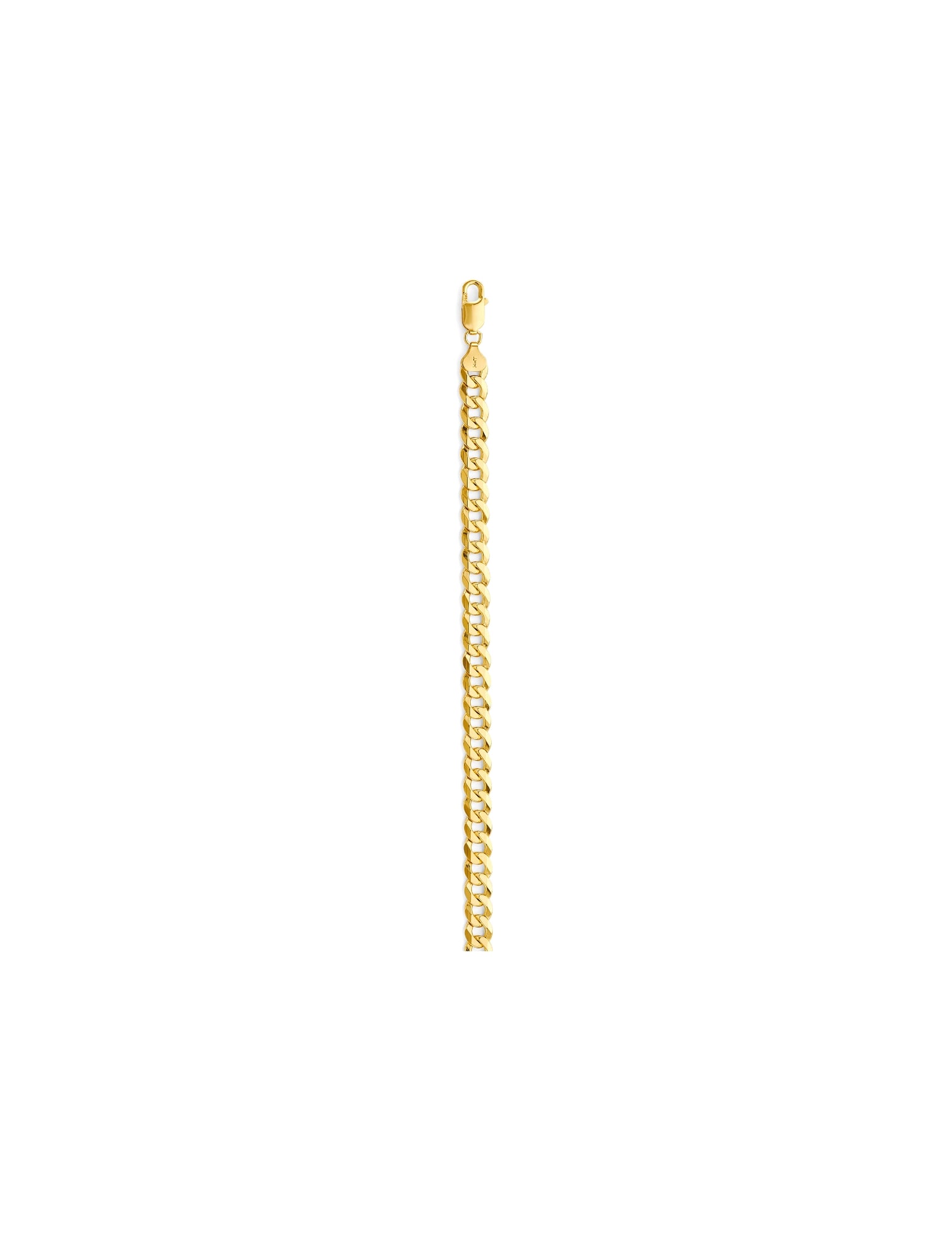 14KY SOLID BEVELLED CURB CHAIN - 2