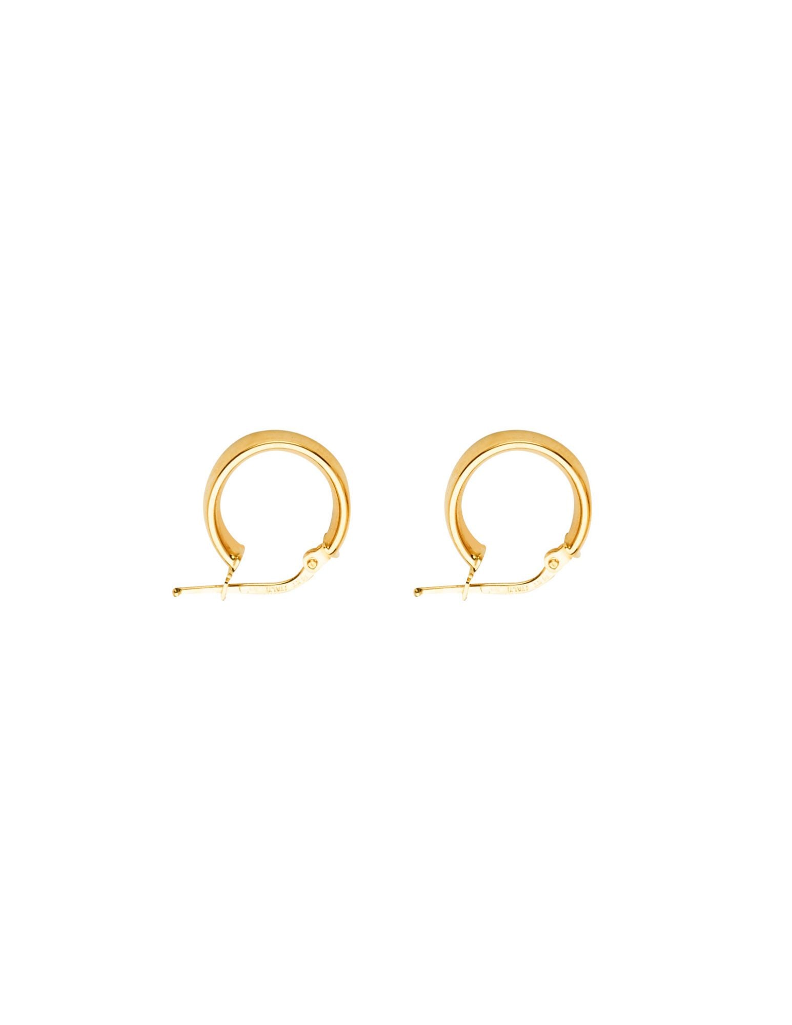 14KY BASIC HOLLOW HOOP EARRINGS - 3