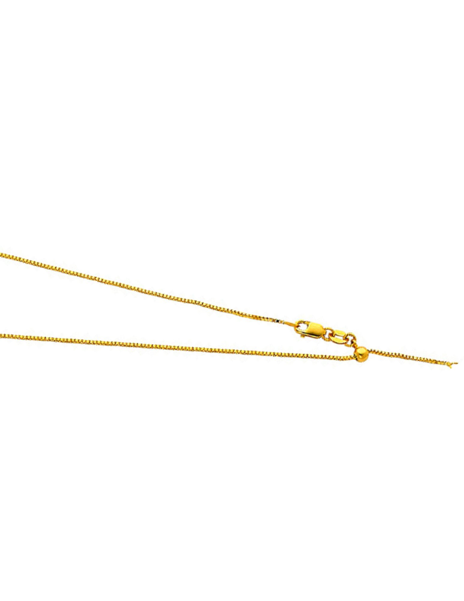 14KY ADJUSTABLE BOX CHAIN - 2