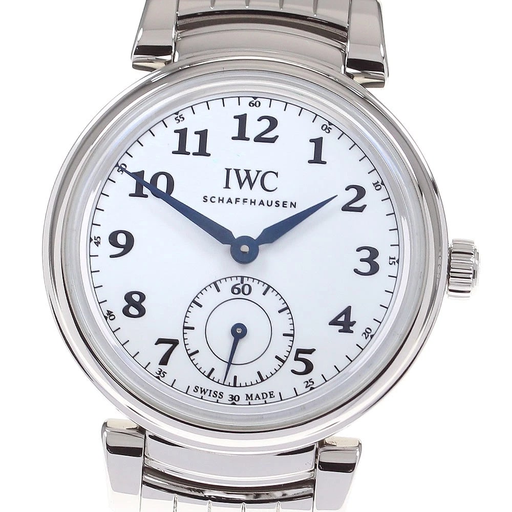 IWC SCHAFFHAUSEN AUTOMATIC WATCH: IWC SCHAFFHAUSEN Automatic Watch Brand: IWC SCHAFFHAUSEN Type/Style: Wristwatch Material: Band Material Stainless Steel, Case Material Stainless Steel Color: Dial Color Silver Band Color Silver Case