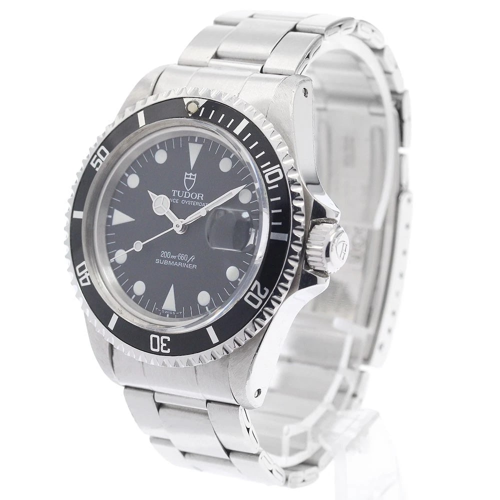 TUDOR PRINCE OYSTER DATE SUBMARINER AUTOMATIC WATCH: TUDOR Prince Oyster Date Submariner Automatic Watch Brand: TUDOR Type/Style: Wristwatch Material: Band Material Stainless Steel, Case Material Stainless Steel Color: Dial Color black Size: Case size A