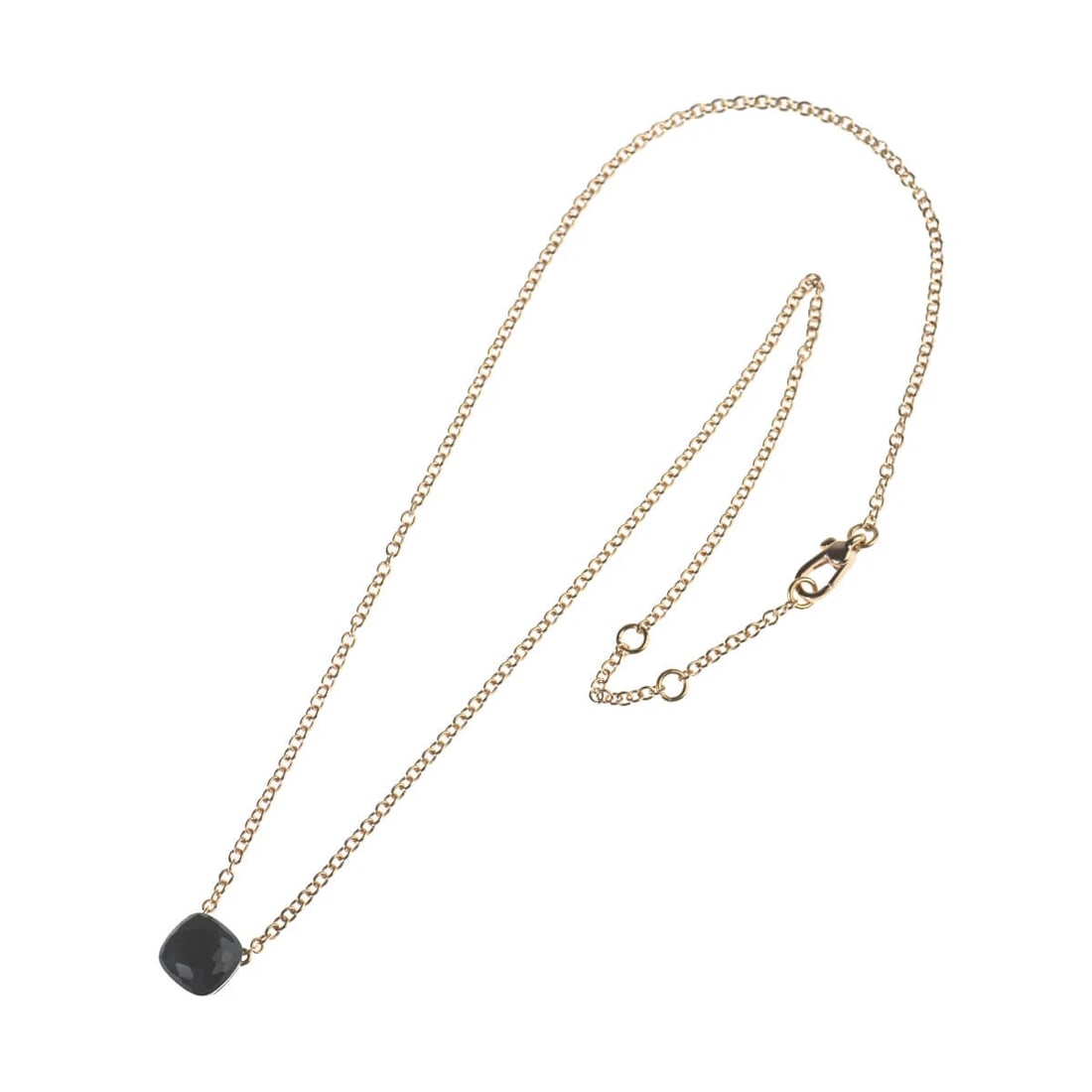 POMELLATO NUDO PETITE NECKLACE BLUE TOPAZ 18K WHITE & ROSE GOLD: POMELLATO Nudo Petite Necklace Blue Topaz 18K White & Rose Gold Brand: Pomellato Type/Style: Necklace Material: 18K Rose Gold / 18K White Gold, Color: Gold / Silver / Blue Size: Length: 41.5cm (can be