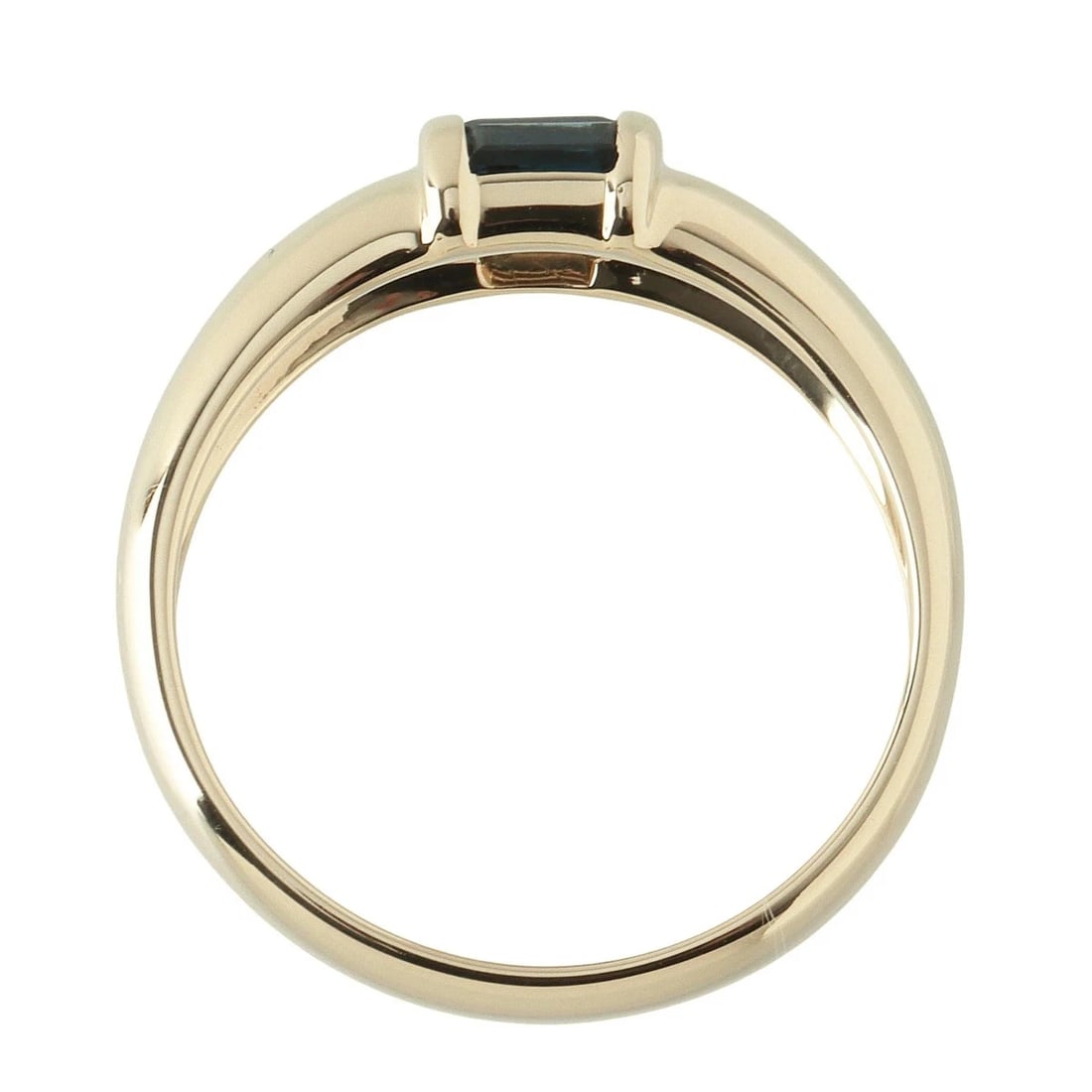 TIFFANY & CO. SAPPHIRE RING STACKING BAND 750YG 18K YELLOW GOLD: Tiffany & Co. Sapphire Ring Stacking Band 750YG 18K Yellow Gold Brand: Tiffany & Co. Type/Style: Ring Material: 750 K18 YG Yellow Gold, Color: YELLOW GOLD Size: US6 Accessories: None Acces
