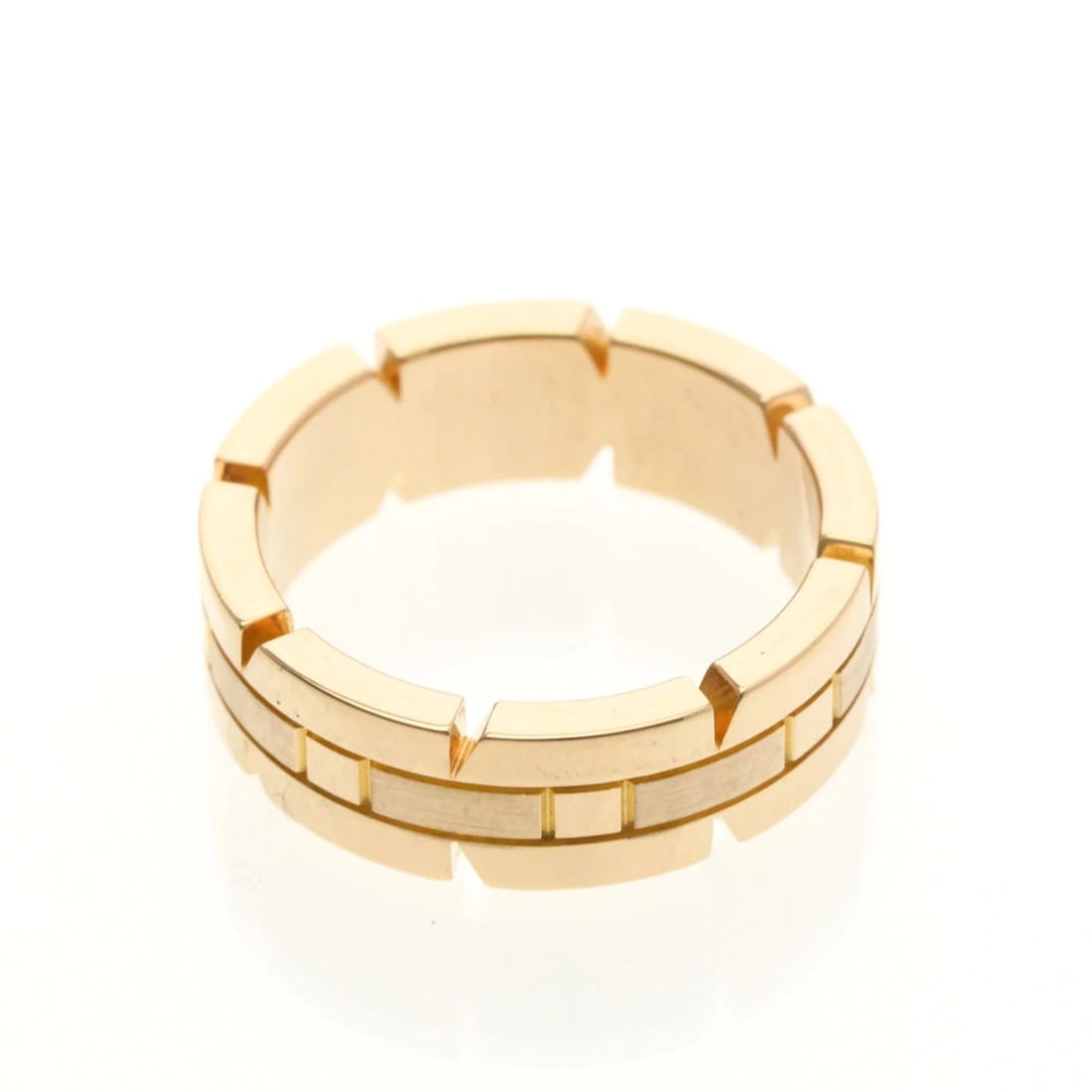 CARTIER TANK FRANCAISE RING 18K PINK GOLD: Cartier Tank Francaise Ring 18K Pink Gold Brand: Cartier Type/Style: Ring Material: 18K Pink Gold (18KPG), Color: PINK GOLD Size: US 5 3/4 Accessories: None Accessories Notice: When purcha