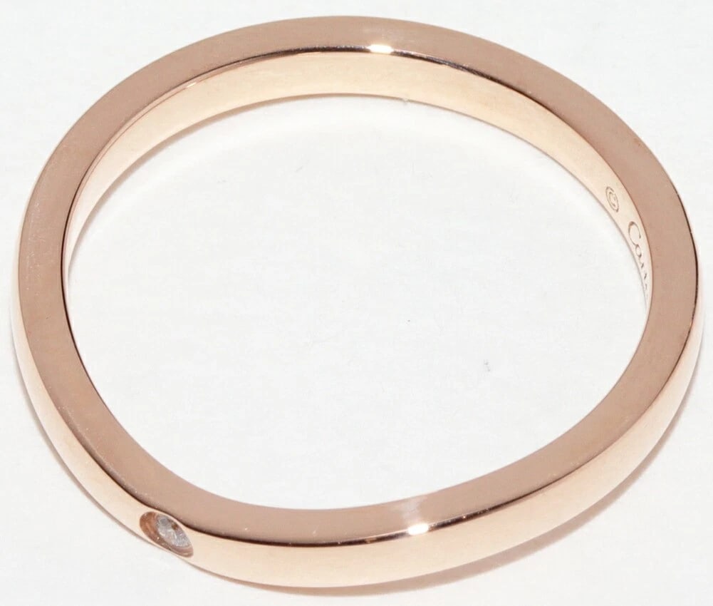 CARTIER BALLERINA CURVE WEDDING RING 18KPG: Cartier Ballerina Curve Wedding Ring 18KPG Brand: Cartier Type/Style: Ring Material: 18K Pink Gold (Au750), Main Stone/Creation Natural Color: Pink Gold Size: US 4.75 Accessories: None Acc