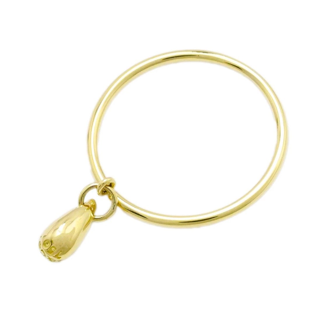 TIFFANY TEARDROP RING 18K YELLOW GOLD K18YG: Tiffany Teardrop Ring 18K Yellow Gold K18YG Brand: TIFFANY & Co. Type/Style: Ring Material: K18YG (18K Yellow Gold), Color: Yellow Gold Size: US6 Accessories: None Accessories Notice: When