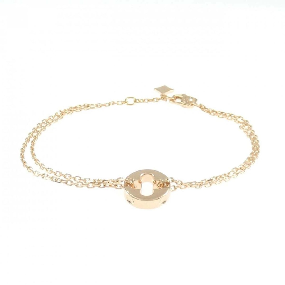 LOUIS VUITTON BRACELET CHAIN EMPREINTE 750 PINK GOLD: Louis Vuitton Bracelet Chain Empreinte 750 Pink Gold Brand: Louis Vuitton Type/Style: Bracelet Material: 750 Pink Gold, Color: PG Size: 15-17.5 cmActual size: Maximum width approx.: 10.9 mm Access