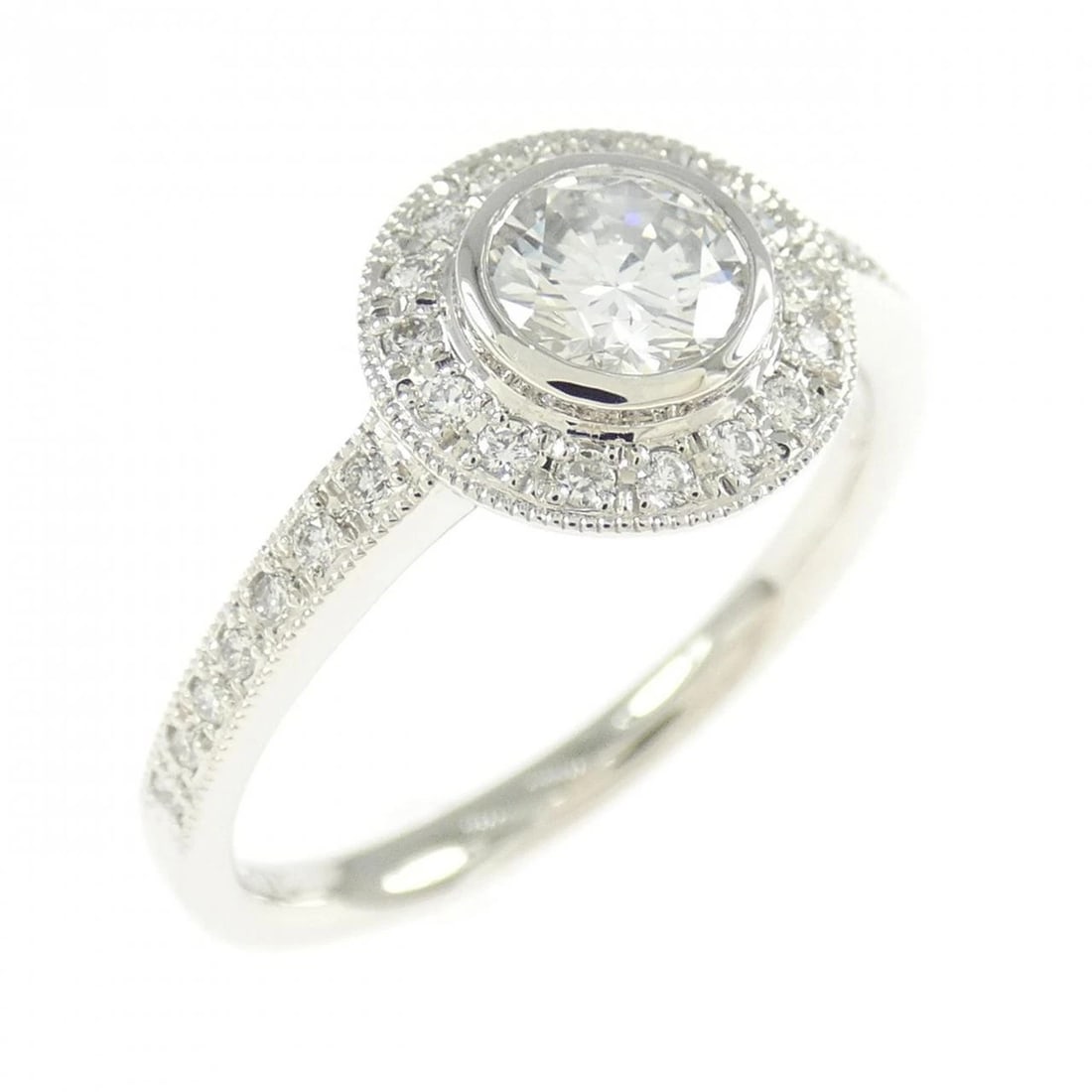 PT900 DIAMOND RING: PT900 Diamond Ring Brand: Unbranded Type/Style: Ring Material: Platinum900, Main Stone/Creation Natural Color: Silver Size: US 5 3/4 Accessories: None Accessories Notice: When purchasing pre-owned