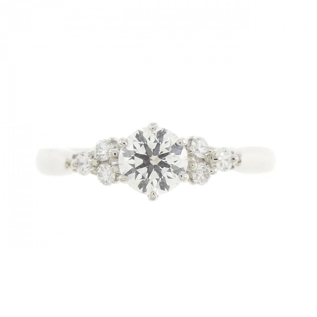 PT950 DIAMOND RING: PT950 Diamond Ring Brand: Unbranded Type/Style: Ring Material: Platinum950, Color: Silver Size: US 5.5 Accessories: None Accessories Notice: When purchasing pre-owned goods, please refer t