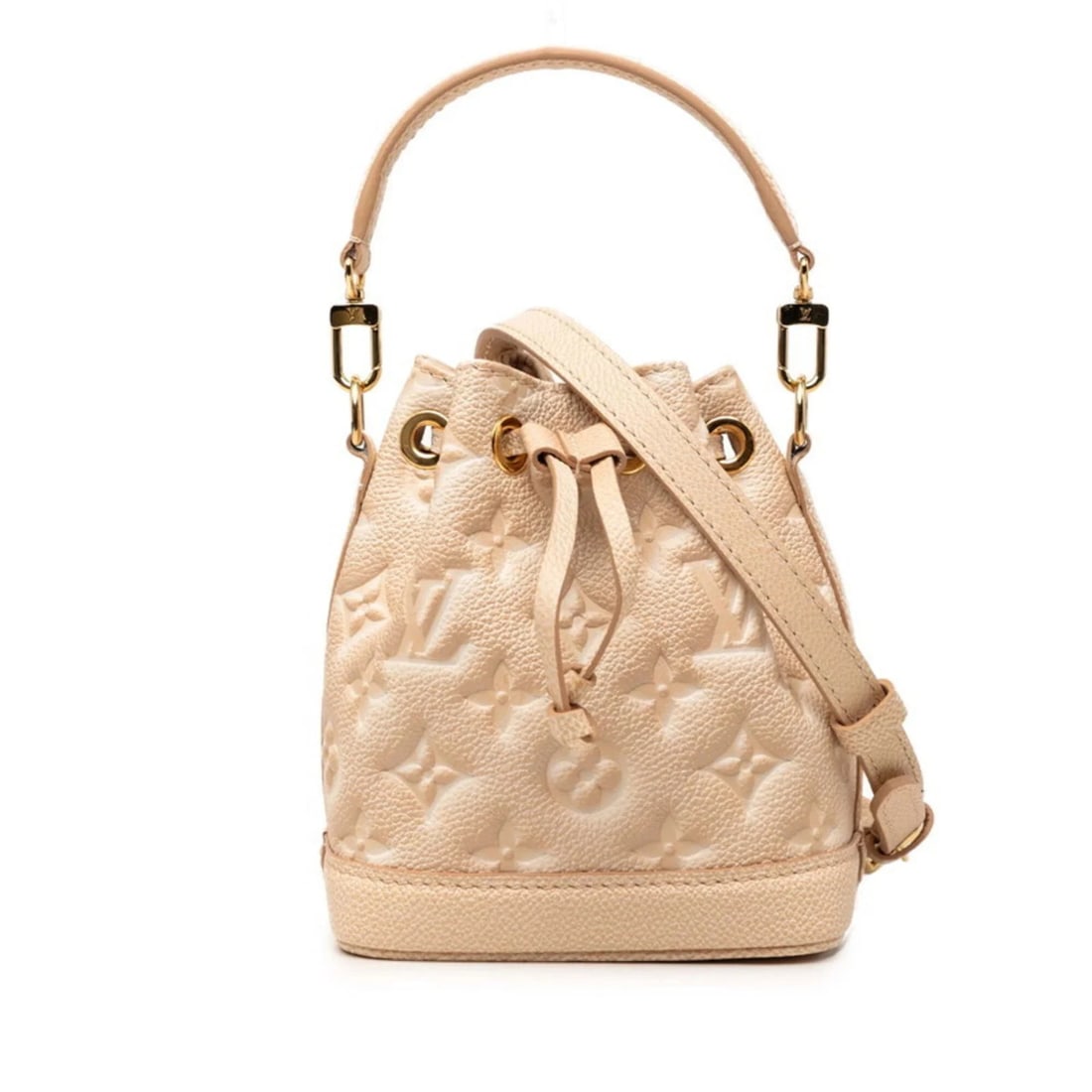 LOUIS VUITTON MONOGRAM EMPREINTE SUMMER STARDUST NANOE HANDBAG (1 of 3)