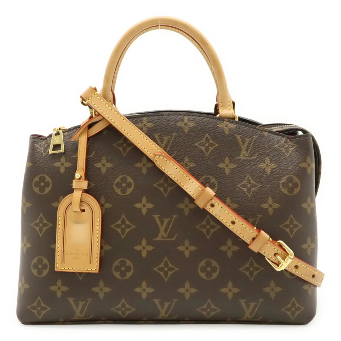 LOUIS VUITTON MONOGRAM PETIT PALAIS PM HANDBAG: LOUIS VUITTON Monogram Petit Palais PM Handbag Brand: Louis Vuitton Type/Style: Handbag, Shoulder bag Material: Monogram , Canvas , PVC , Coated canvas Color: Brown,Monogram Size: (HxWxD)21cm x 28.5cm