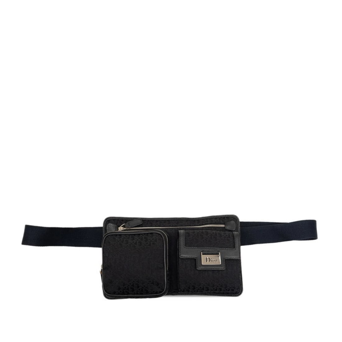 CHRISTIAN DIOR TROTTER STREET CHIC BUM BAG WAIST BODY BLACK: Christian Dior Trotter Street Chic Bum Bag Waist Body Black Brand: Christian Dior Type/Style: Fanny pack Material: Canvas Color: Black Size: (HxWxD)16cm x 26cm x 3cm / 6.29'' x 10.23'' x 1.18'' Ac