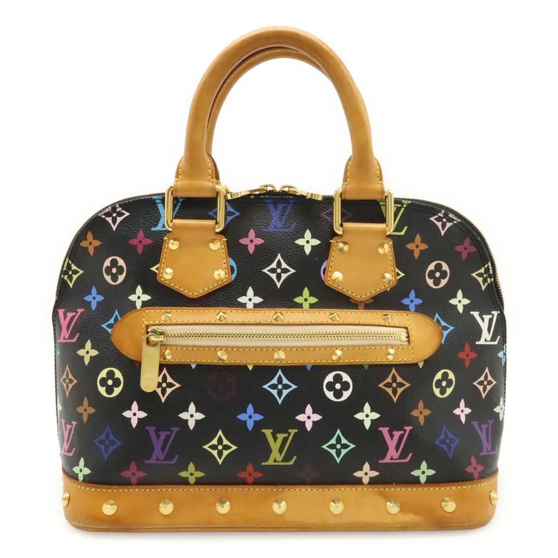 LOUIS VUITTON MONOGRAM MULTICOLOR ALMA HANDBAG: LOUIS VUITTON Monogram Multicolor Alma Handbag Brand: Louis Vuitton Type/Style: Handbag Material: Monogram Multicolore , Canvas , PVC Color: Black, Monogram, Multi-color, Noir Size: (HxWxD)23.5cm x 30