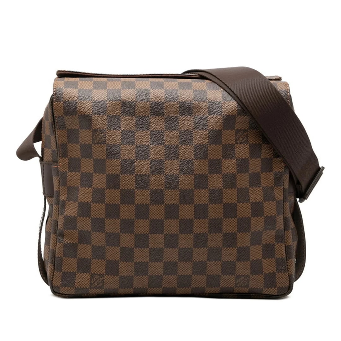 LOUIS VUITTON DAMIER NAVIGLIO CROSSBODY SHOULDER BAG BROWN: Louis Vuitton Damier Naviglio Crossbody Shoulder Bag Brown Brand: Louis Vuitton Type/Style: Shoulder bag Material: PVC Color: Brown Size: (HxWxD)23cm x 28cm x 10cm / 9.05'' x 11.02'' x 3.93''
