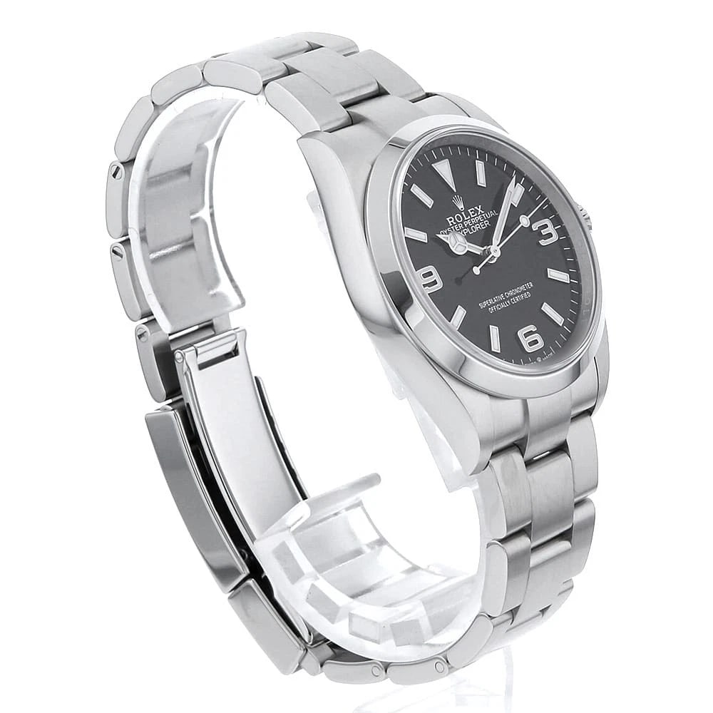 ROLEX EXPLORER BLACK WATCH - 3