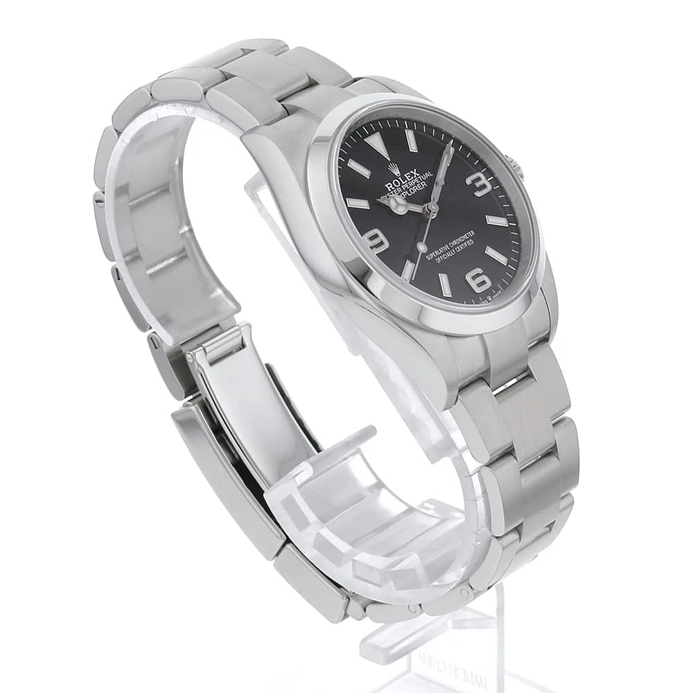 ROLEX EXPLORER BLACK WATCH - 3