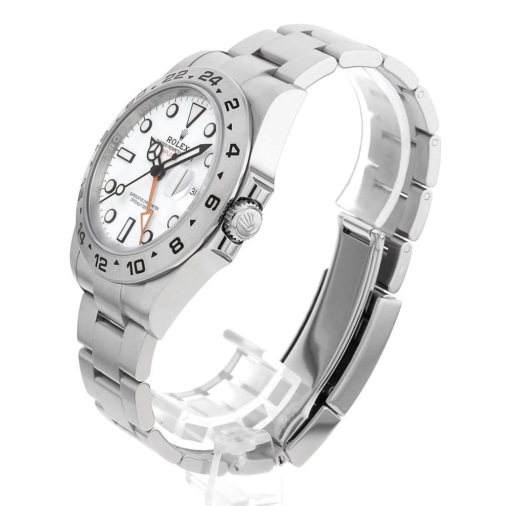 ROLEX EXPLORER WHITE WATCH - 2