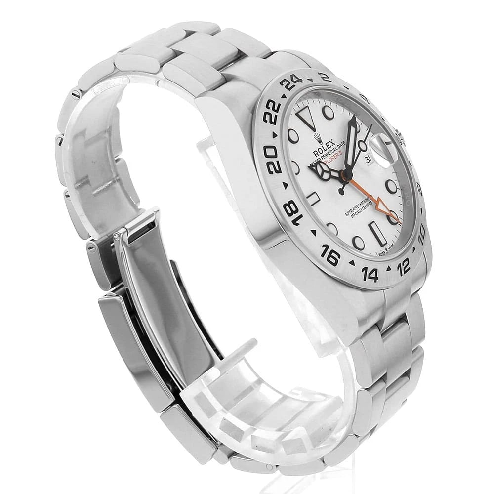 ROLEX EXPLORER WHITE WATCH - 3