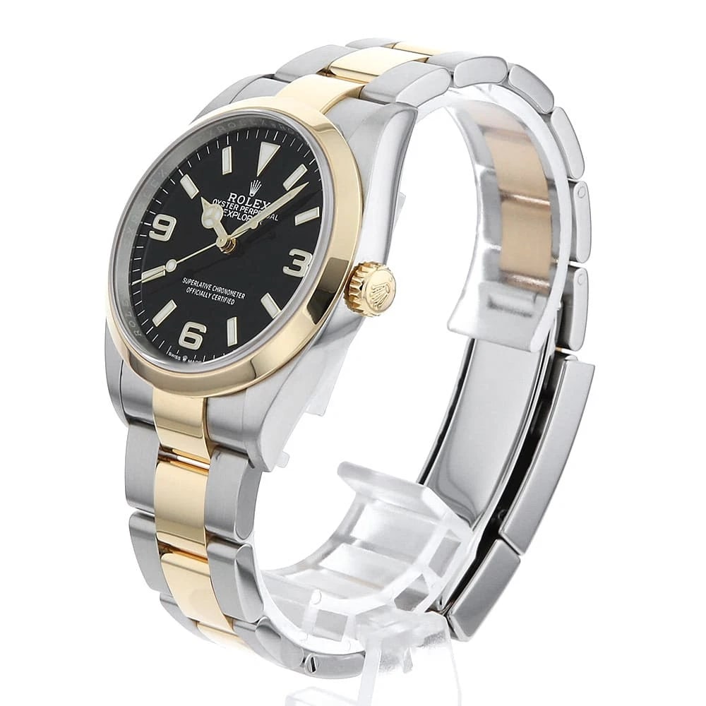 ROLEX EXPLORER BLACK WATCH - 2