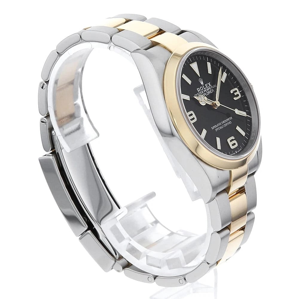 ROLEX EXPLORER BLACK WATCH - 3