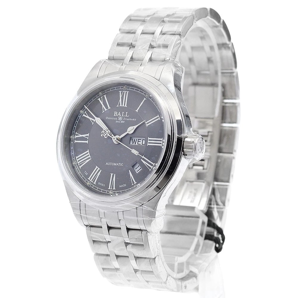 BALLWATCH TRAINMASTER ROMAN DATE AUTOMATIC WATCH - 2