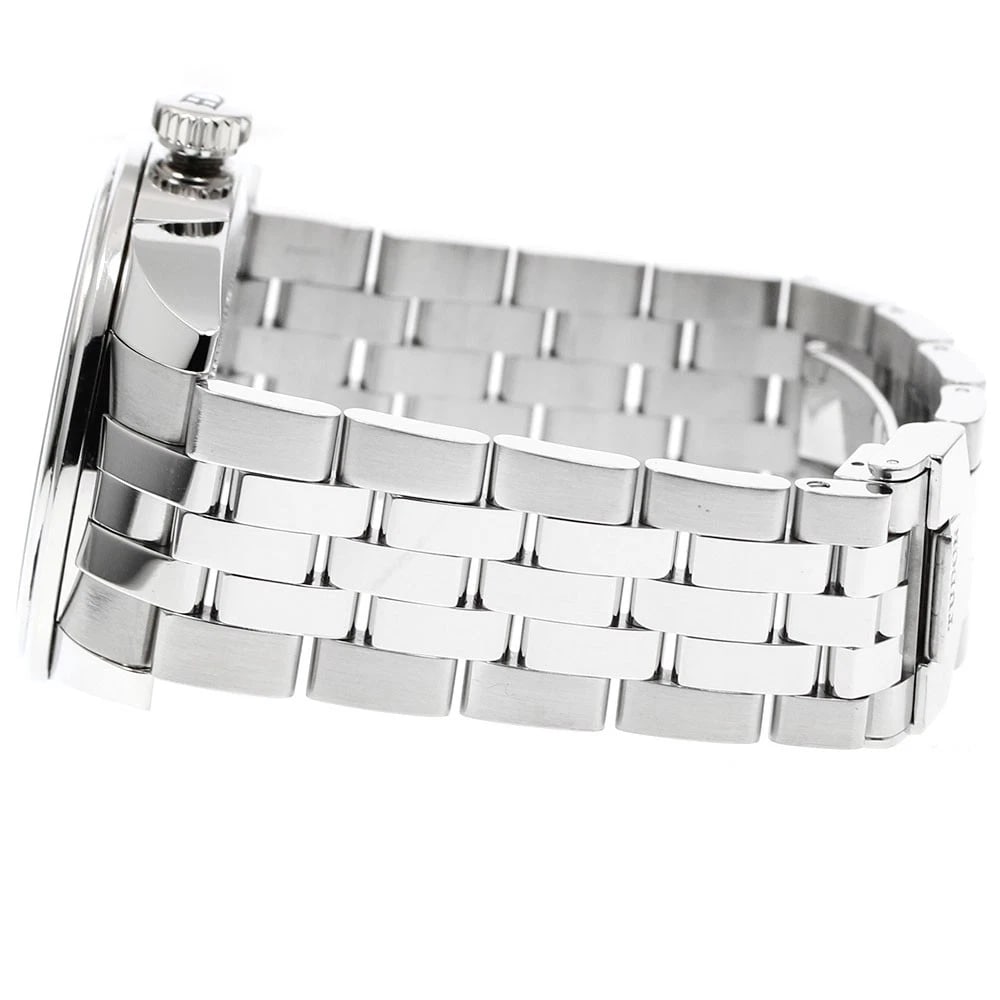 TUDOR GLAMOR DATE SILVER AUTOMATIC WATCH - 3