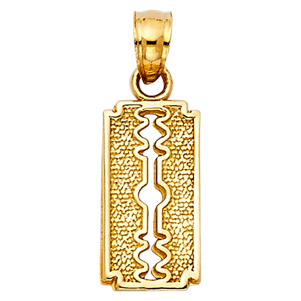 14KY KEYHOLE PENDANT (1 of 4)