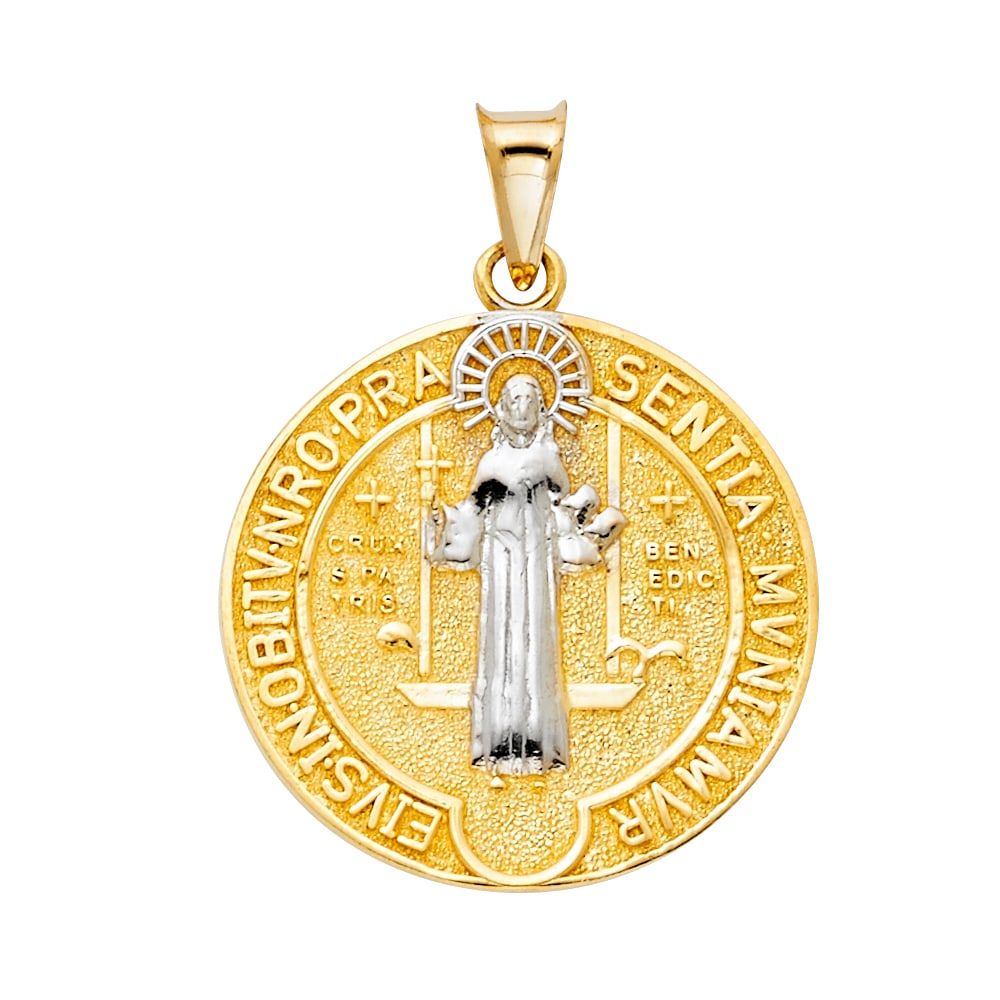 14K 2T RELIGIOUS PENDANT (1 of 1)
