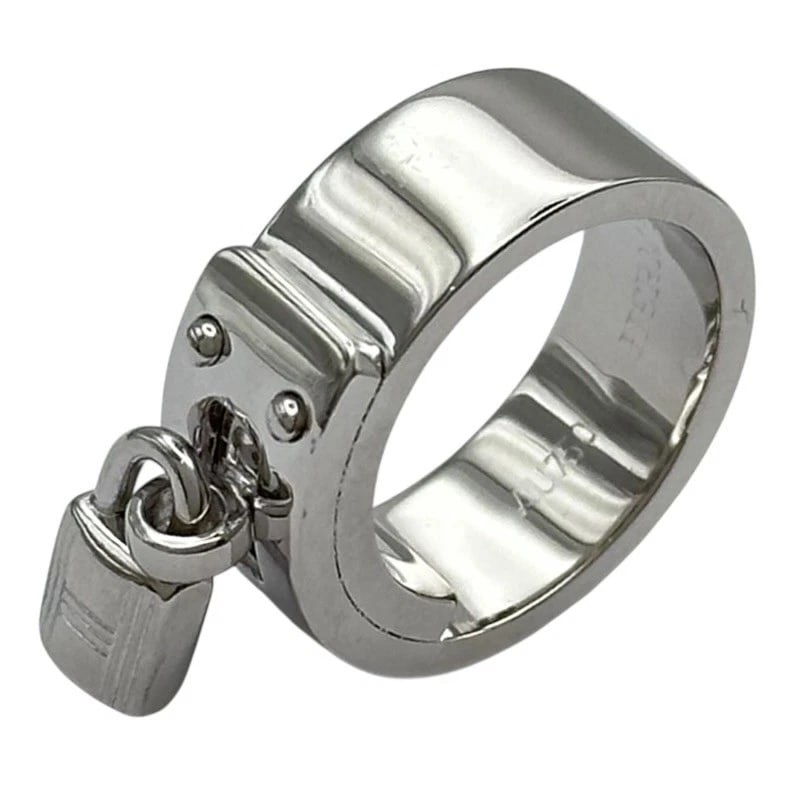 HERMES KELLY RING WHITE GOLD 18K JEWELRY (1 of 5)
