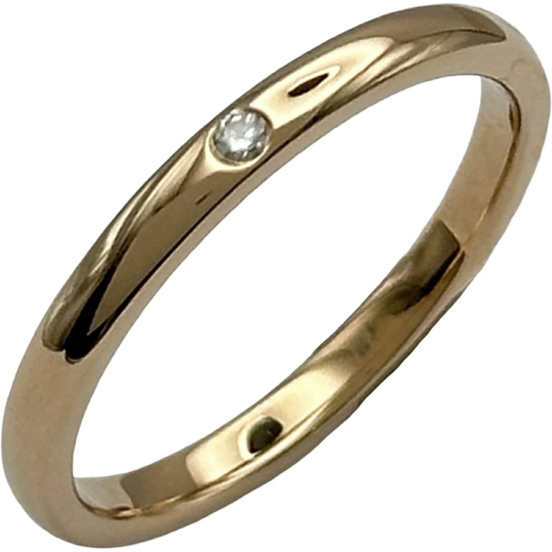 TIFFANY & CO. STACKING BAND RING PINK GOLD 18K DIAMOND JEWELRY: Tiffany & Co. Stacking Band Ring Pink Gold 18K Diamond Jewelry Brand: Tiffany & Co. Type/Style: Ring Material: 18K PG Color: PG Size: 8.5 US Accessories: None Accessories Notice: When purc