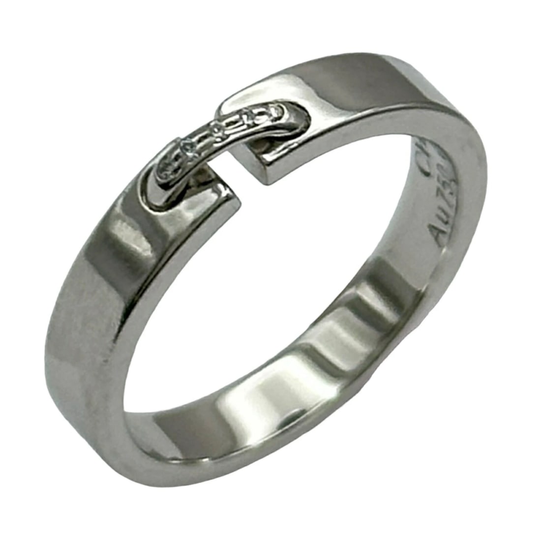 CHAUMET LIEN RING WHITE GOLD 18K JEWELRY: Chaumet Lien Ring White Gold 18K Jewelry Brand: Chaumet Type/Style: Ring Material: 18K WG Color: WG Size: 7 US Accessories: None Accessories Notice: When purchasing pre-owned goods, please refer to