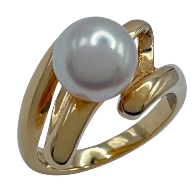 TASAKI RING GOLD 18K JEWELRY: Tasaki Ring Gold 18K Jewelry Brand: Tasaki Type/Style: Ring Material: 18K YG Color: YG Size: 4 US Accessories: None Accessories Notice: When purchasing pre-owned goods, please refer to the photos of
