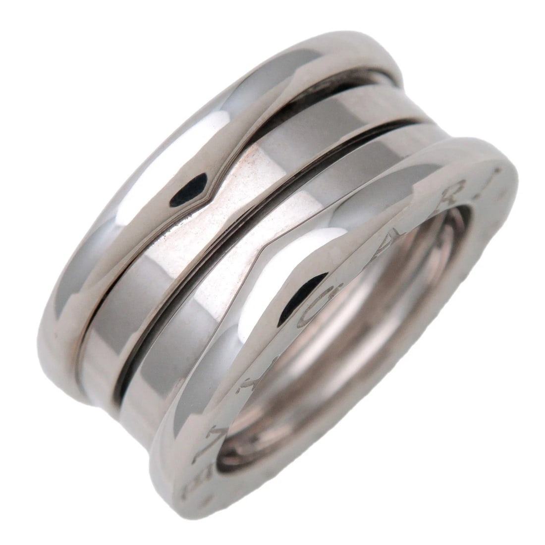 BVLGARI B-ZERO1 3-BAND RING 18K WHITE GOLD (1 of 4)