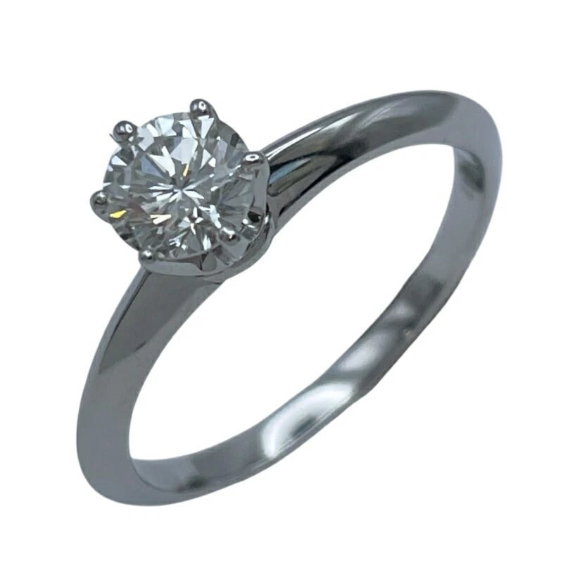 TIFFANY & CO. RING PLATINUM PT950 JEWELRY: Tiffany & Co. Ring Platinum Pt950 Jewelry Brand: Tiffany & Co. Type/Style: Ring Material: Pt950 Color: PT Size: 6.5 US Accessories: None Accessories Notice: When purchasing pre-owned goods, please