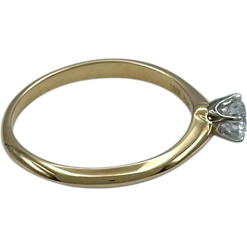 TIFFANY & CO. SOLITAIRE RING - 3