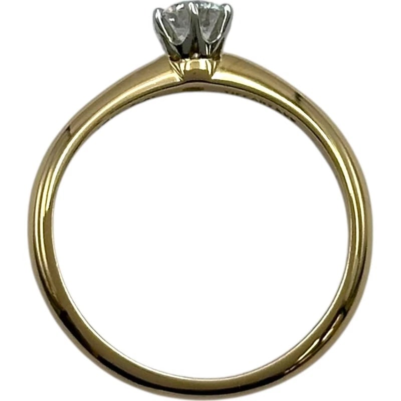 TIFFANY & CO. SOLITAIRE RING - 4