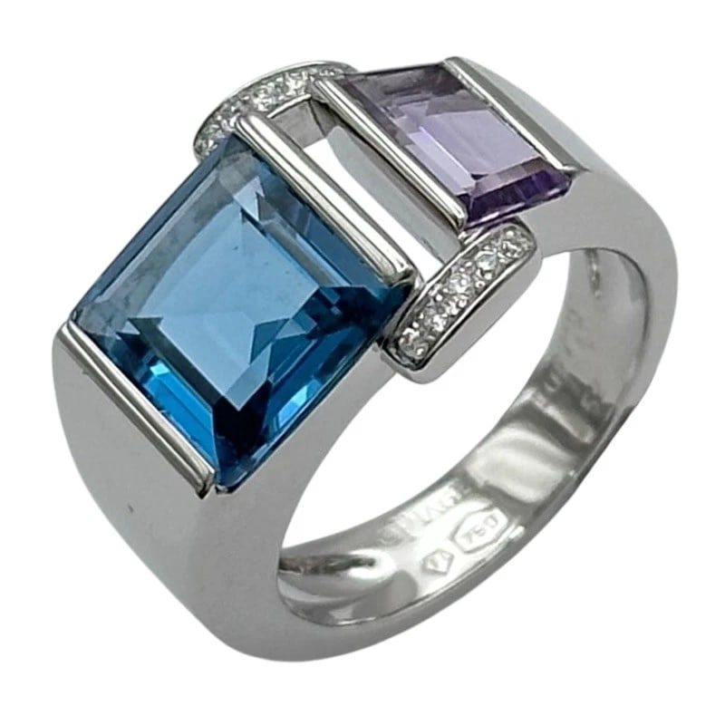 PIAGET PIAGET MISS PROTOCOL RING WHITE GOLD 18K JEWELRY: Piaget Piaget Miss Protocol Ring White Gold 18K Jewelry Brand: Piaget Type/Style: Ring Material: 18K WG Color: WG Size: 6.5 US Accessories: None Accessories Notice: When purchasing pre-own