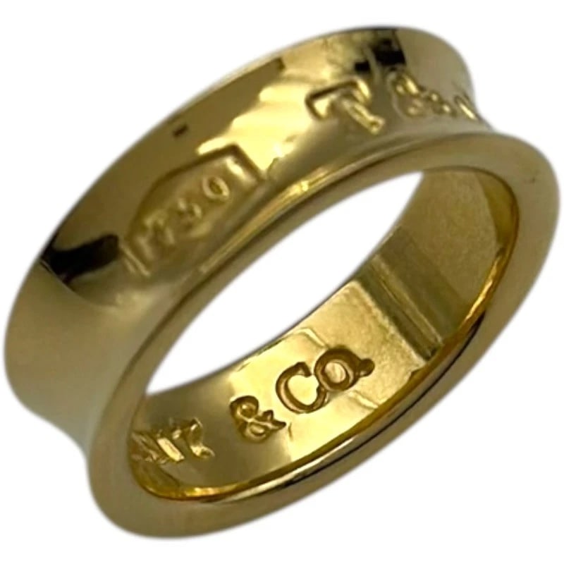 TIFFANY & CO. NARROW ROLLING GOLD 18K JEWELRY: Tiffany & Co. Narrow Rolling Gold 18K Jewelry Brand: Tiffany & Co. Type/Style: Ring Material: 18K YG Color: YG Size: 5 US Accessories: None Accessories Notice: When purchasing pre-owned go