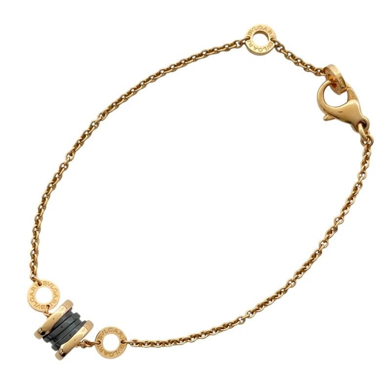 BVLGARI B-ZERO1 ELEMENT BRACELET PINK GOLD 750 JEWELRY: Bvlgari B-Zero1 Element Bracelet Pink Gold 750 Jewelry Brand: Bvlgari Type/Style: Bracelet Material: 18K PG Color: PG Size: Size Height: approx. 9.2mm Width: approx. 7.3mm Arm circumference: approx. 1