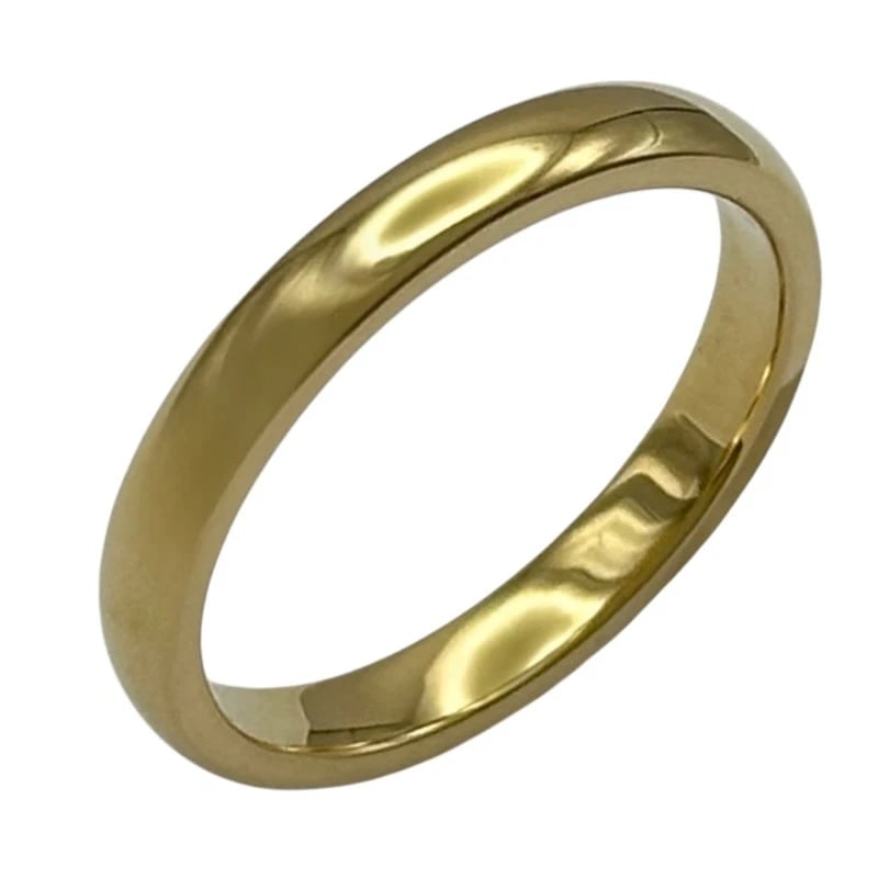 TIFFANY & CO. FOREVER WEDDING BAND RING GOLD 18K JEWELRY: Tiffany & Co. Forever Wedding Band Ring Gold 18K Jewelry Brand: Tiffany & Co. Type/Style: Ring Material: 18K YG Color: YG Size: 5 US Accessories: None Accessories Notice: When purchasing p