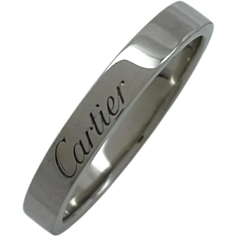 CARTIER WEDDING RING PLATINUM PT950 JEWELRY: Cartier Wedding Ring Platinum Pt950 Jewelry Brand: Cartier Type/Style: Ring Material: Pt950 Color: PT Size: 6.5 US Accessories: None Accessories Notice: When purchasing pre-owned goods, please refer