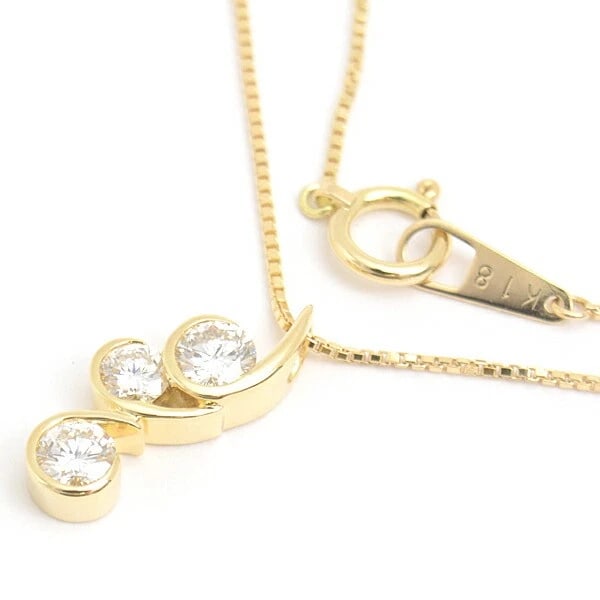 MONNICKENDAM NECKLACE DIAMOND PENDANT YELLOW GOLD 18K YG: Monnickendam Necklace Diamond Pendant Yellow Gold 18K YG Brand: Monnickendam Type/Style: Necklace Material: 18K YG Color: YG Size: Length: Chain 40cm, Top: 6.5mm (width) x 16.2mm (height)