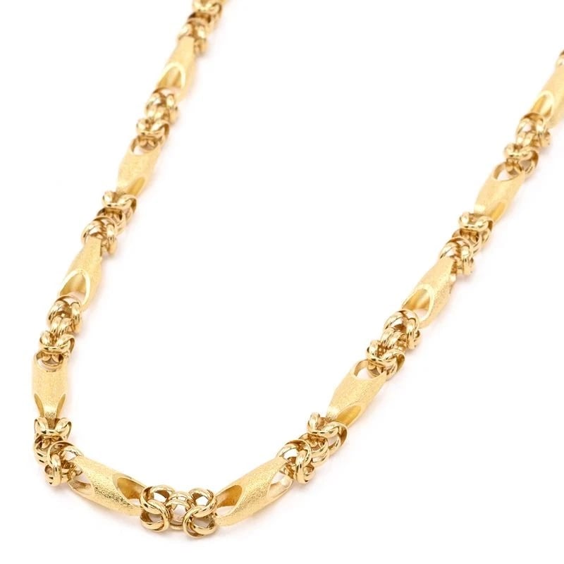 PIPE NEAD CHAIN NECKLACE 18K YG (1 of 2)