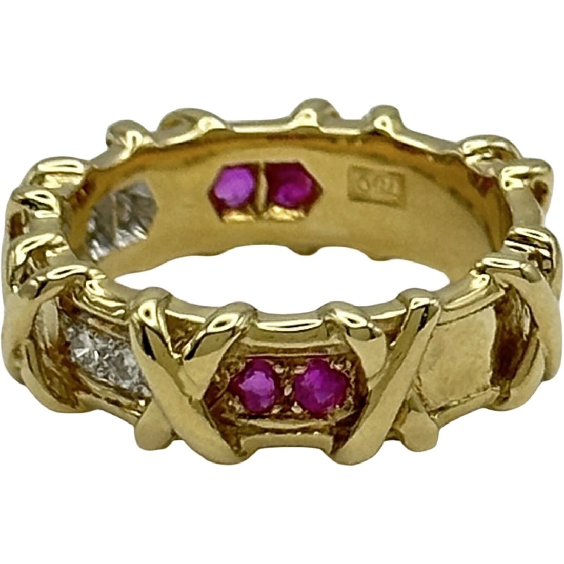 RUBY RING GOLD 18K RUBY ??JEWELRY - 2