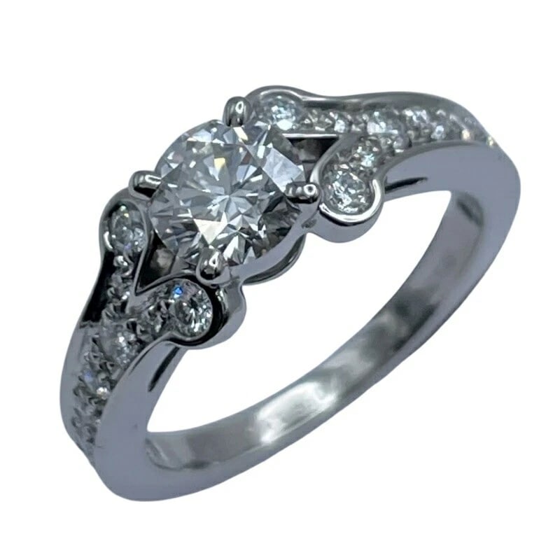 CARTIER BALLERINA DIAMOND RING PLATINUM PT950 JEWELRY: Cartier Ballerina Diamond Ring Platinum Pt950 Jewelry Brand: Cartier Type/Style: Ring Material: Pt950 Color: PT Size: 5 US Accessories: None Accessories Notice: When purchasing pre-owned g