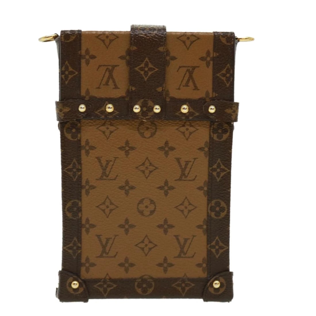 LOUIS VUITTON REVERSE TRUNK VERTICAL SHOULDER BAG - 2