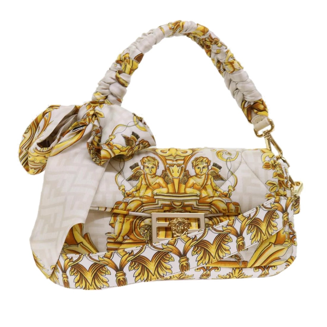 FENDI BAGUETTE SHOULDER BAG POLYESTER 2WAY (1 of 6)