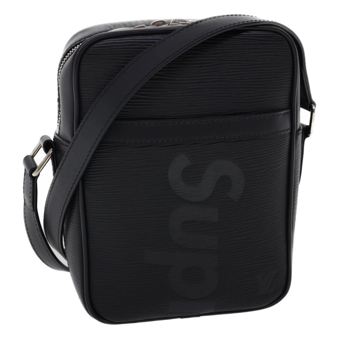 LOUIS VUITTON SUPREME EPI DANUBE SHOULDER BAG BLACK: LOUIS VUITTON Supreme Epi Danube Shoulder Bag Black Brand: LOUIS VUITTON Type/Style: Shoulder Bag Material: Epi Leather Color: Black Size: W6.7 x H8.7 x D2.8inch(Approx) Accessories: None
